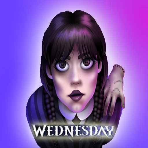 Wednesday Addams Coloring