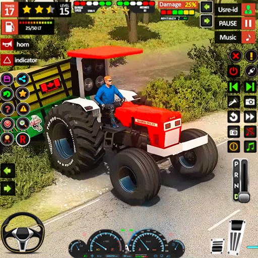 Indian Tractor Farming Game 3D