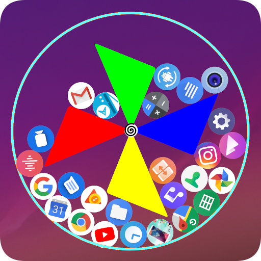 Gravity launcher 3D Rolling icons emojis photos