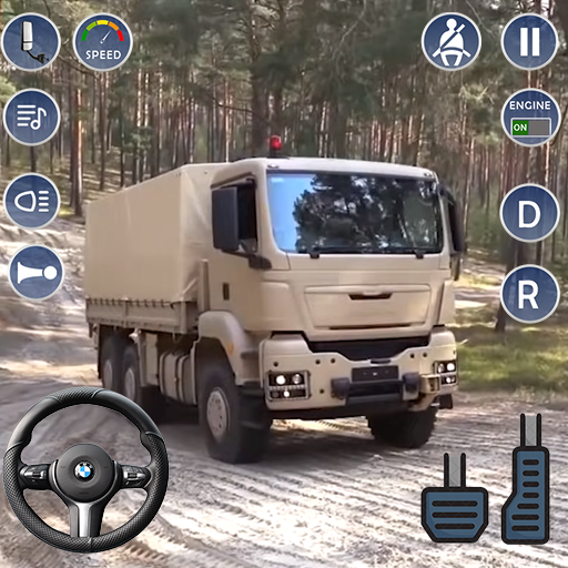 USA Army Truck Transport Game