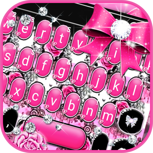 Pink Rose Bow Theme