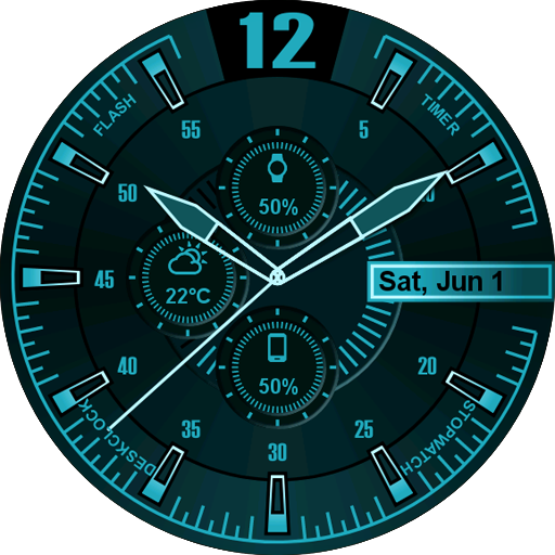 Sharper Watch Face