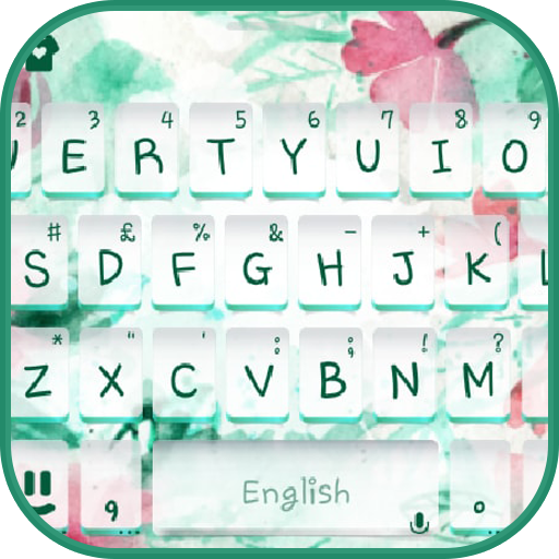 Springtime Flowers Keyboard Th