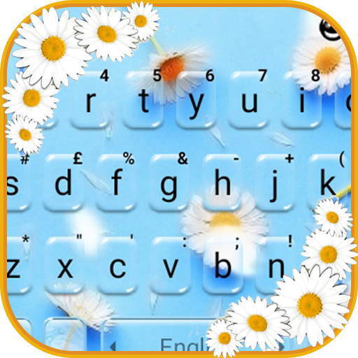 Dainty Daisy Keyboard Theme