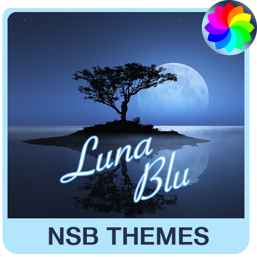 Luna Blu Theme for Xperia