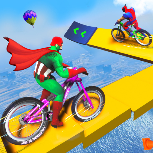 Superhero BMX GT Stunt Racing