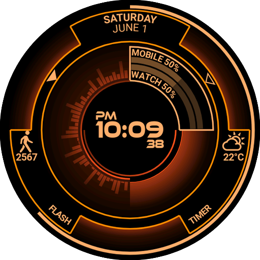 Atomic Watch Face