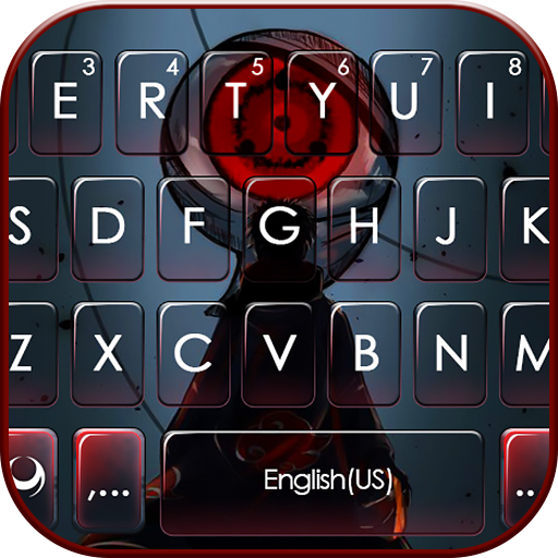 Anime Sharingan Keyboard Backg