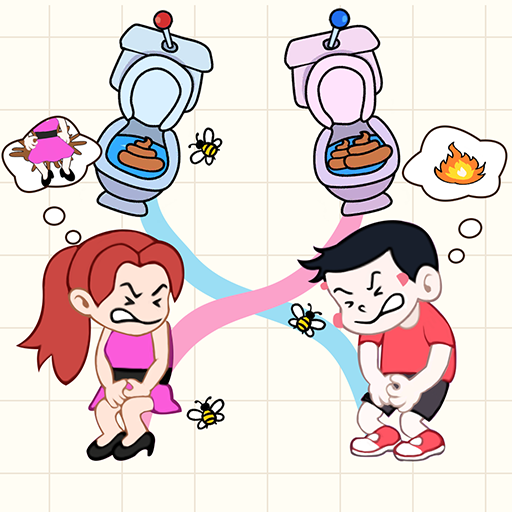 Toilet Run:Draw Puzzle