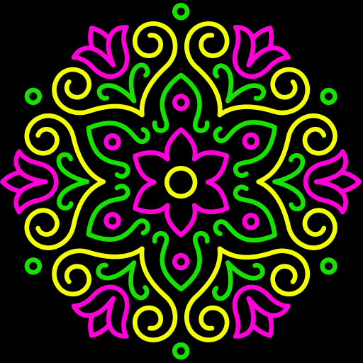 Color By Number Doodle Art - Adult Coloring Pages