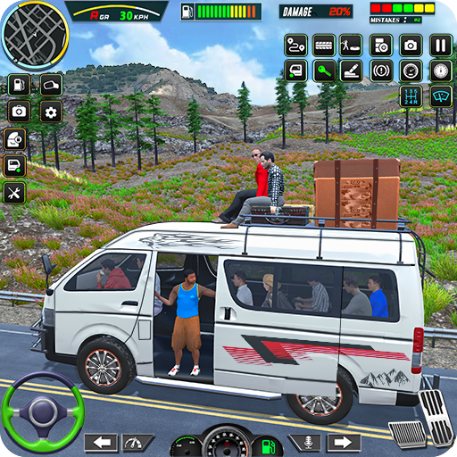 Offroad Bus Sim Driving Game