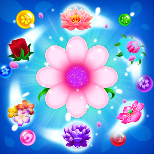 Bubble Shooter Flower Blossom