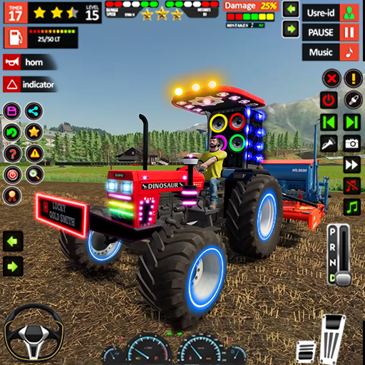 Indian Tractor Farming Game 3D