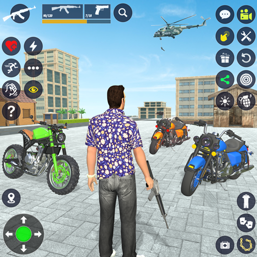 Gangster bike: Real Race Game