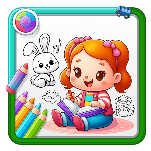 Learn & Coloring Kindergarten