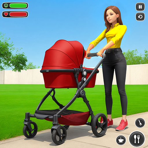 Pregnant Mother Sim Mom Games