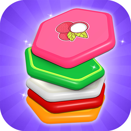 Fruits Hexa: Sorting puzzle