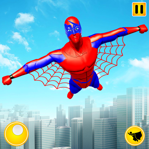 Robot Speed Hero: Flying Superhero Rescue Robot