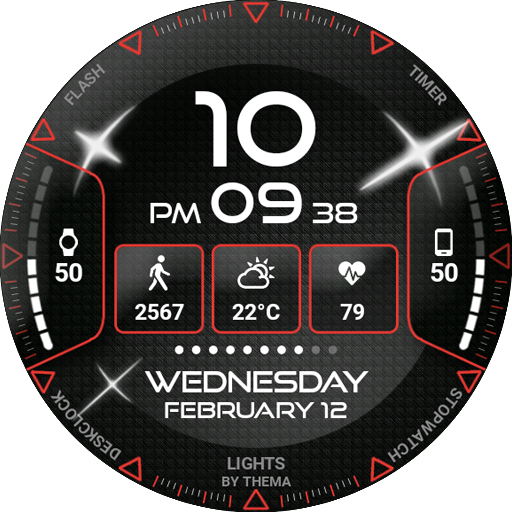 Lights Watch Face