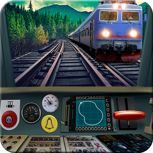 Train driving simulator