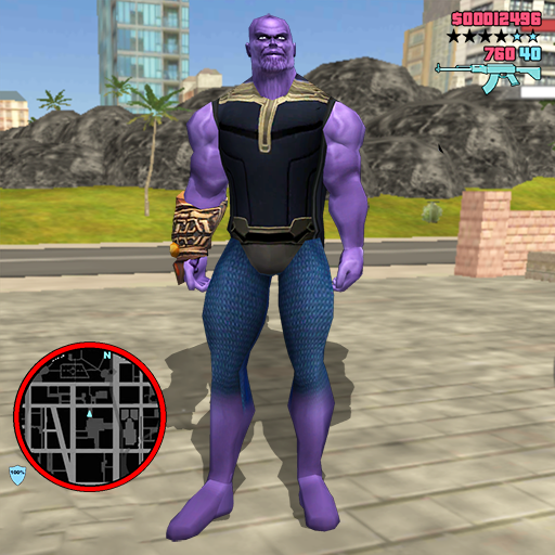 Thanos Rope Hero: Vice Town