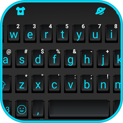 Black Simple Keyboard Theme