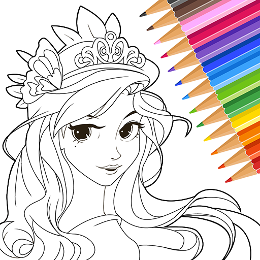 Princess Coloring:Drawing Game