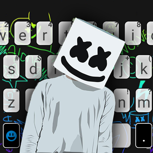 Dj Music Doodle Keyboard Theme