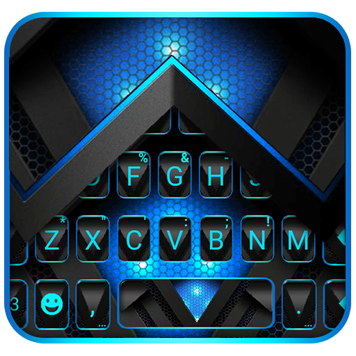 Matte Black Tech Keyboard Theme