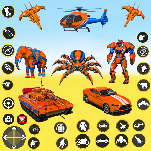 Spider Mech Wars - Robot Game