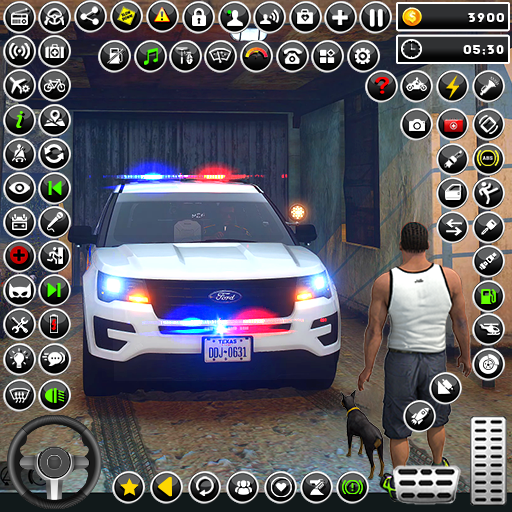 Police Car Chase: Car Games 3D