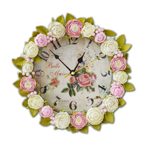 Roses For Soul Clockface