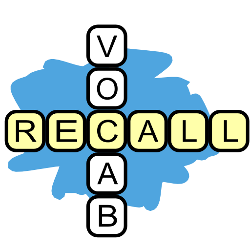 Vocab Recall Crossword