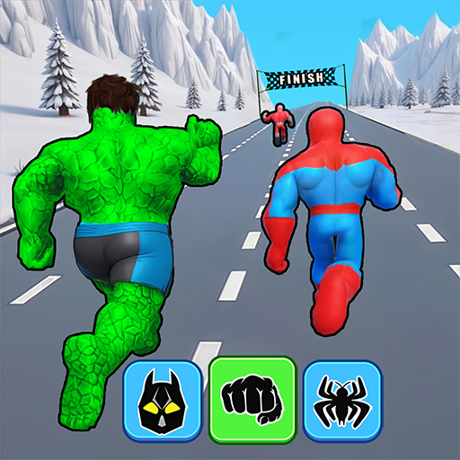 Superhero Transform Shift Game