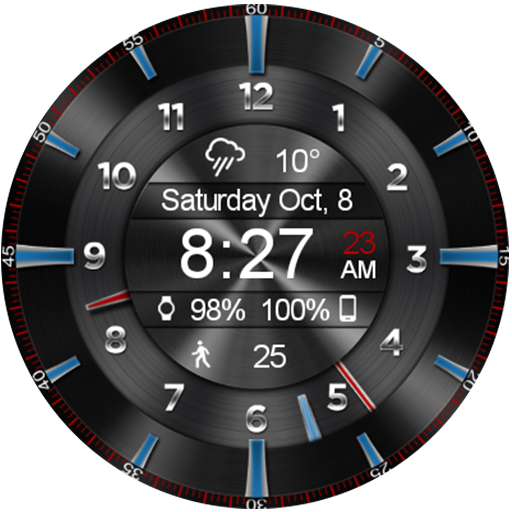 Mystic Ebony HD Watch Face