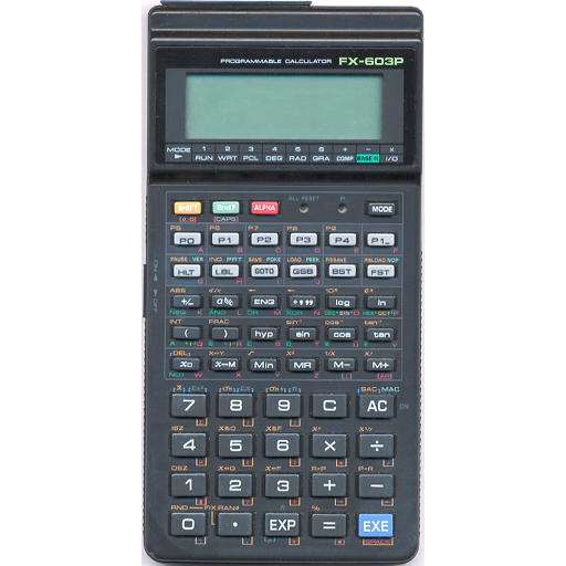 FX-603P programable calculator