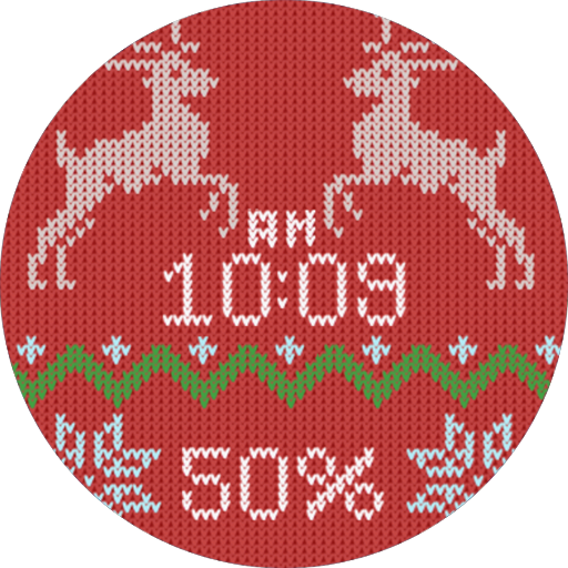 Christmas Sweater Watch Face