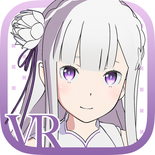 VR Life in Another World with Emilia - Lap Pillow