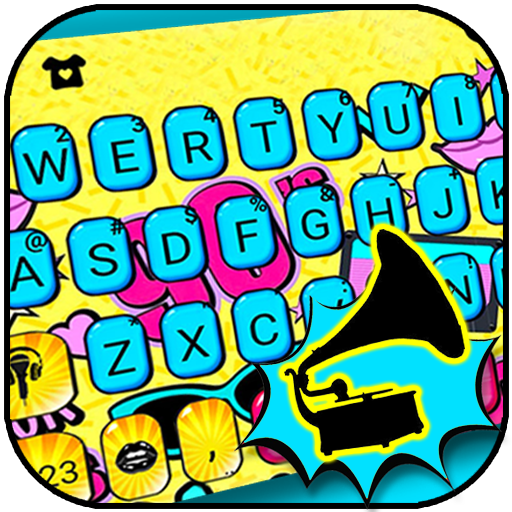 Doodle Graffiti 90s Keyboard T