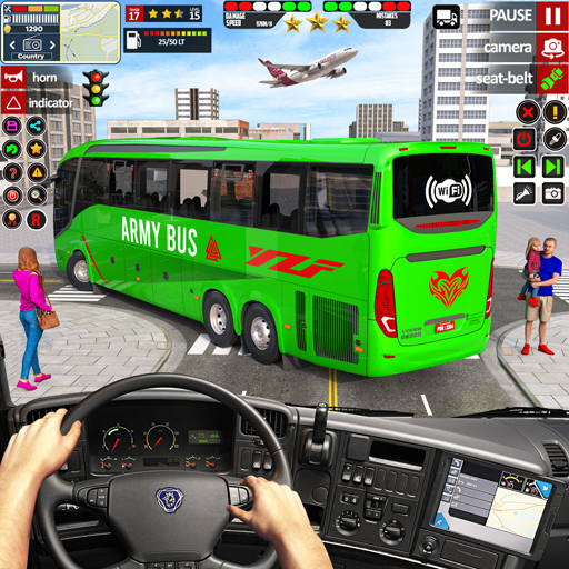 US Military Coach Simulator 3D