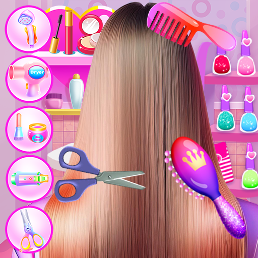 Hair Salon and Dress Up Girl