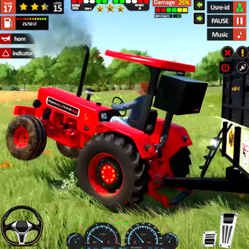 Tractor Driving Farming Games