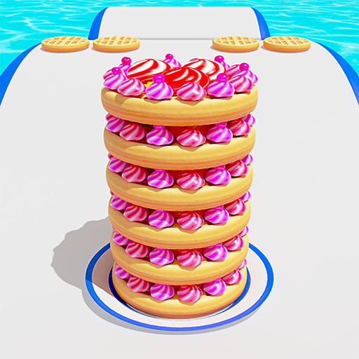 Pancake rush - Cake run 3d