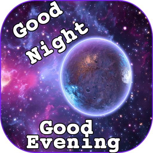 Good Night evening Messages image GIF and greeting