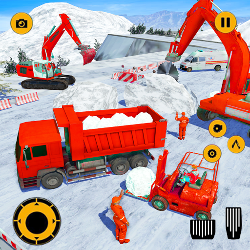 Real Snow Excavator Simulator 2019