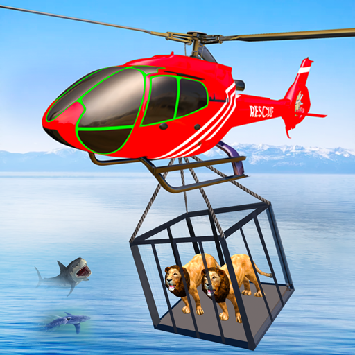 Wild Helicopter Animal Rescue Mission