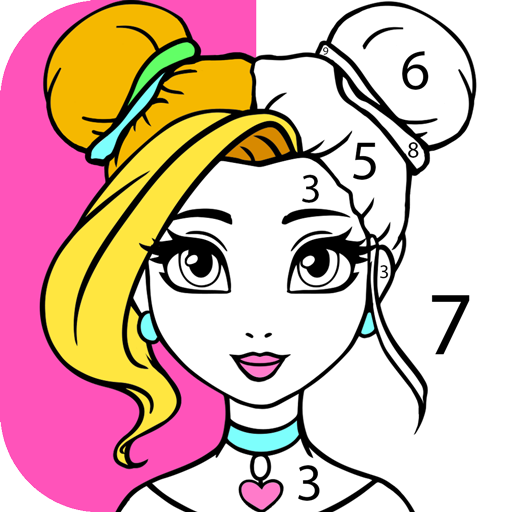 Girls Coloring Book for Girls