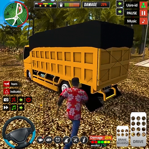 Mud Truck Offroad Driving Game