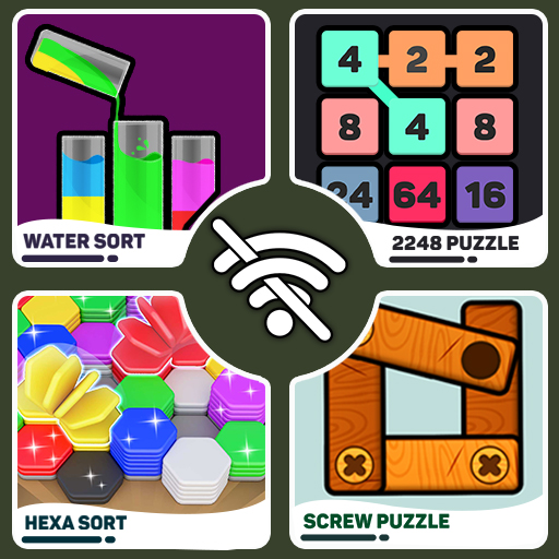 Offline Puzzle Games - No Wifi