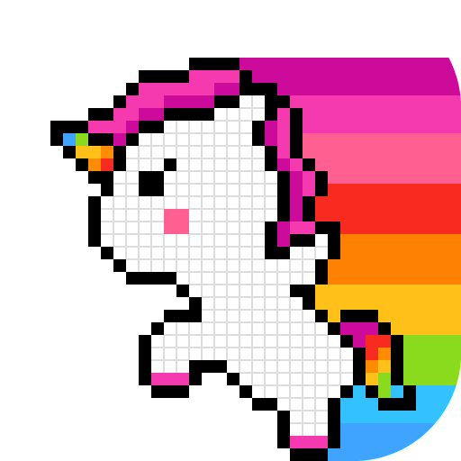 Pixel paint by Number, Coloring Book